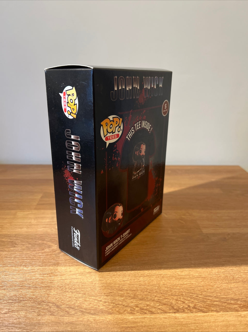 Funko Pop Tees John Wick - Size S - Sealed