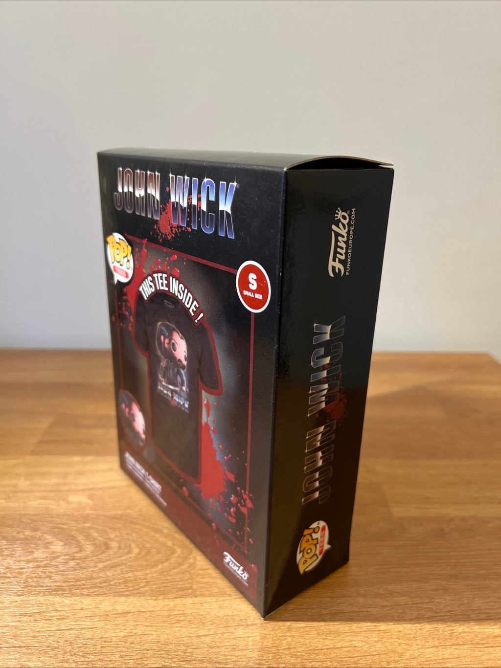 Funko Pop Tees John Wick - Size S - Sealed