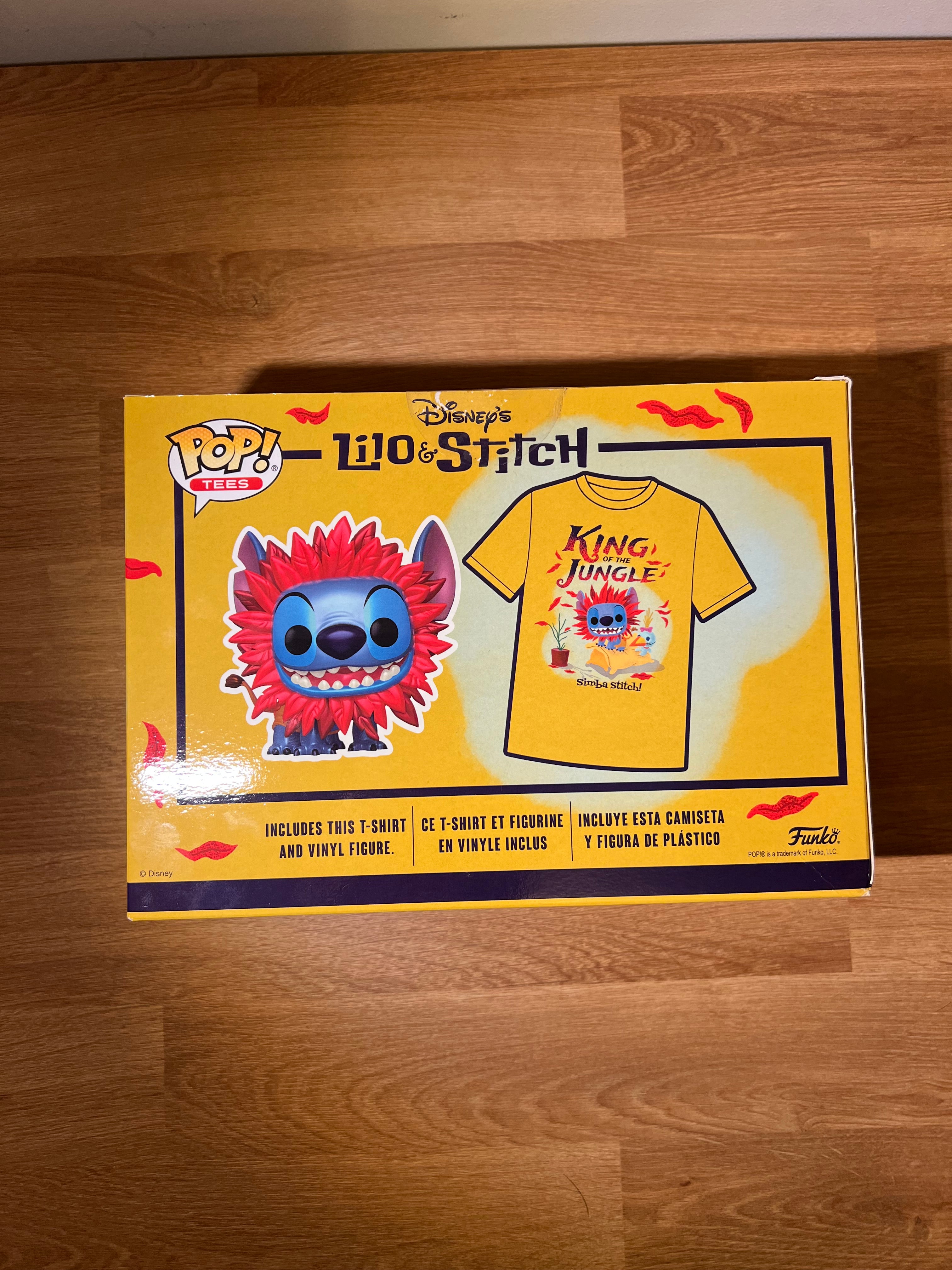Funko Pop & Tee - Disney: Lilo & Stitch King of the Jungle - T-Shirt (Small)