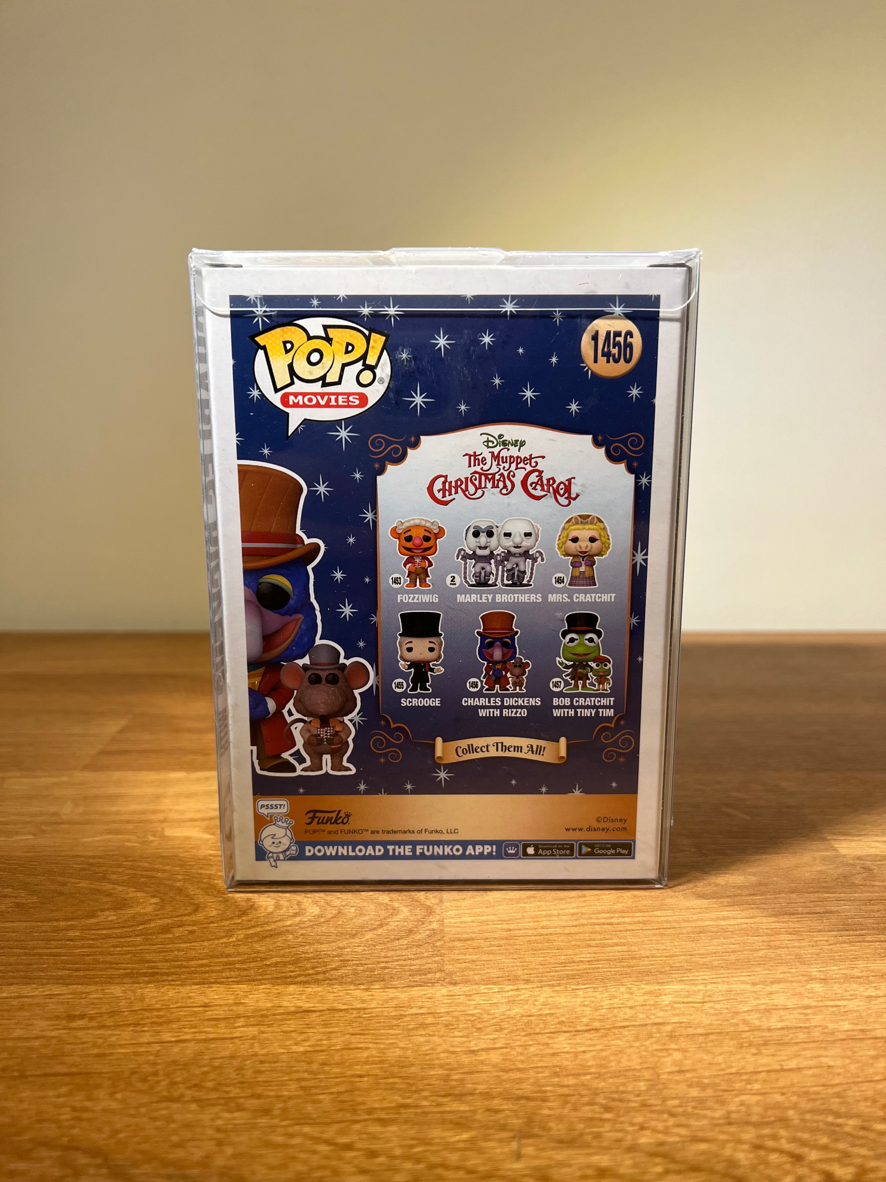 Funko Pop! Muppets Christmas Carol Gonzo Charles Dickens - Amazon Exclusive - Flocked