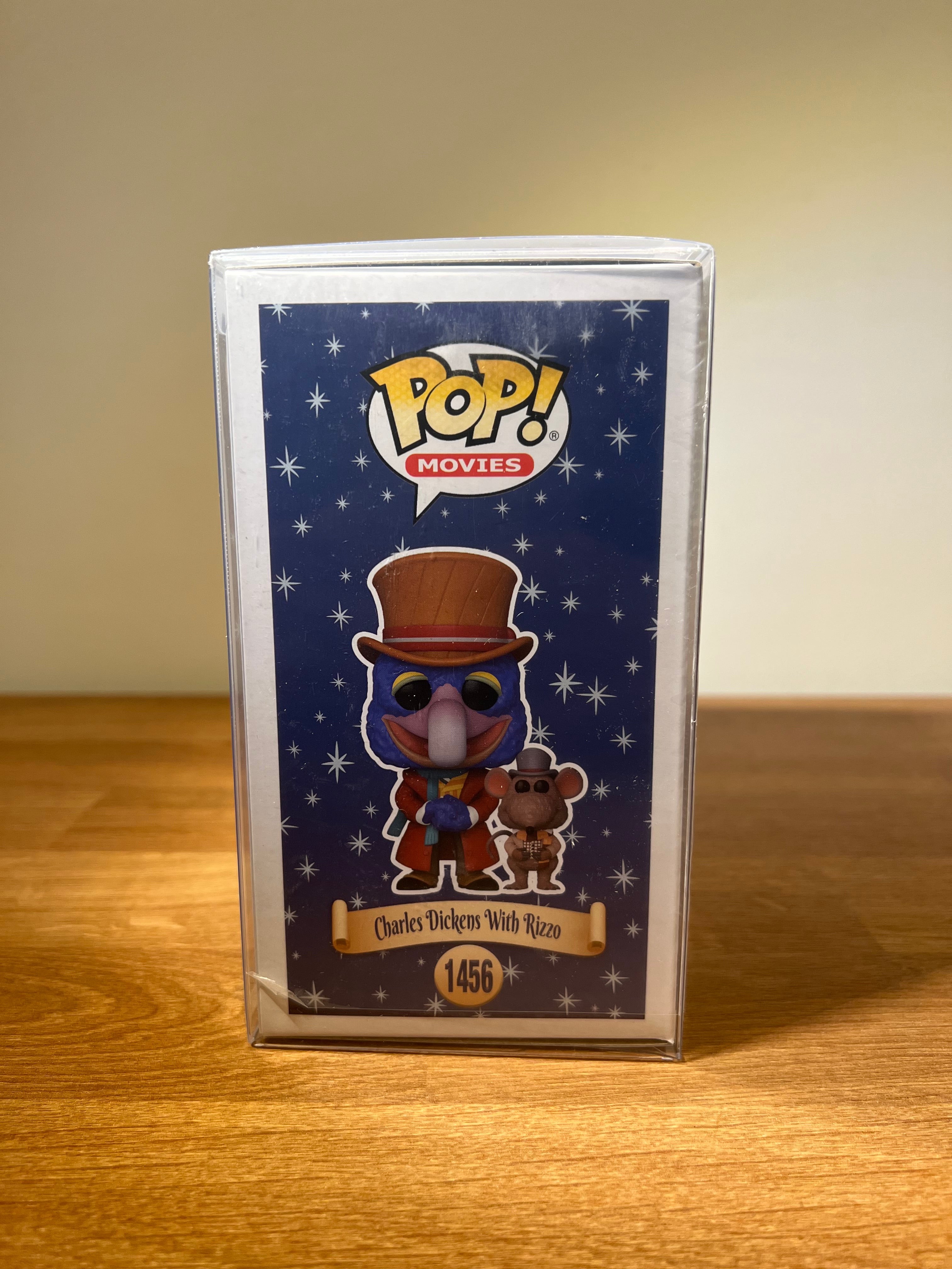 Funko Pop! Muppets Christmas Carol Gonzo Charles Dickens - Amazon Exclusive - Flocked
