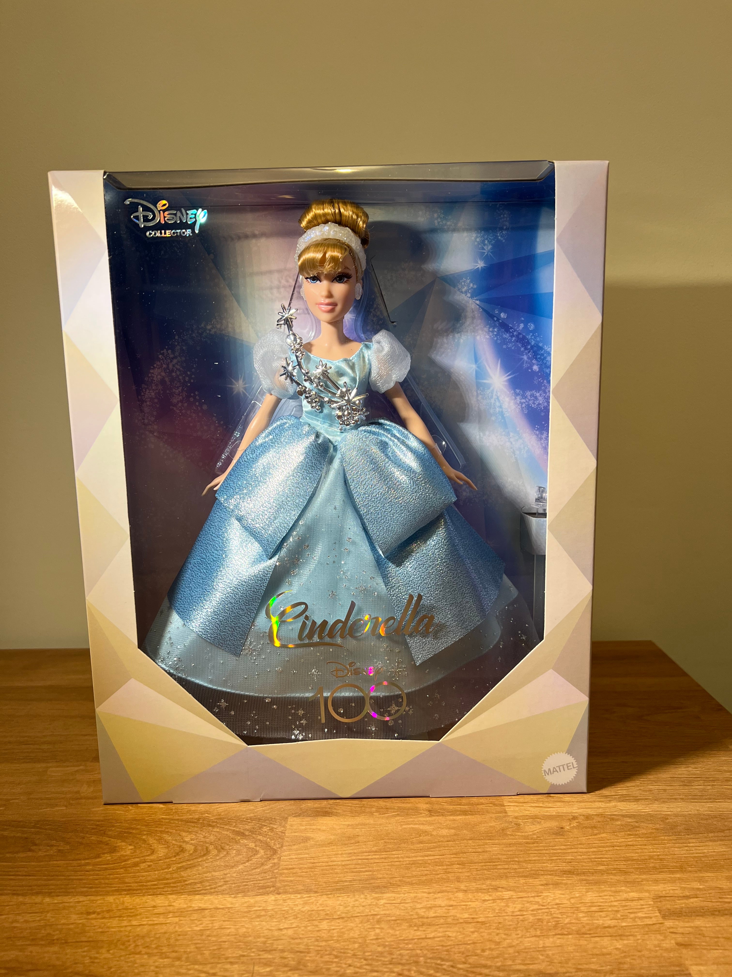 Disney Collector Cinderella Disney 100 Years Doll - Mattel - Limited Edition