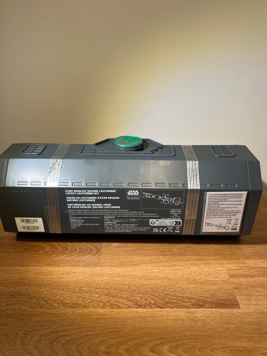 Star Wars Galaxy's Edge Ezra Bridger Legacy Lightsaber Hilt 2nd Saber