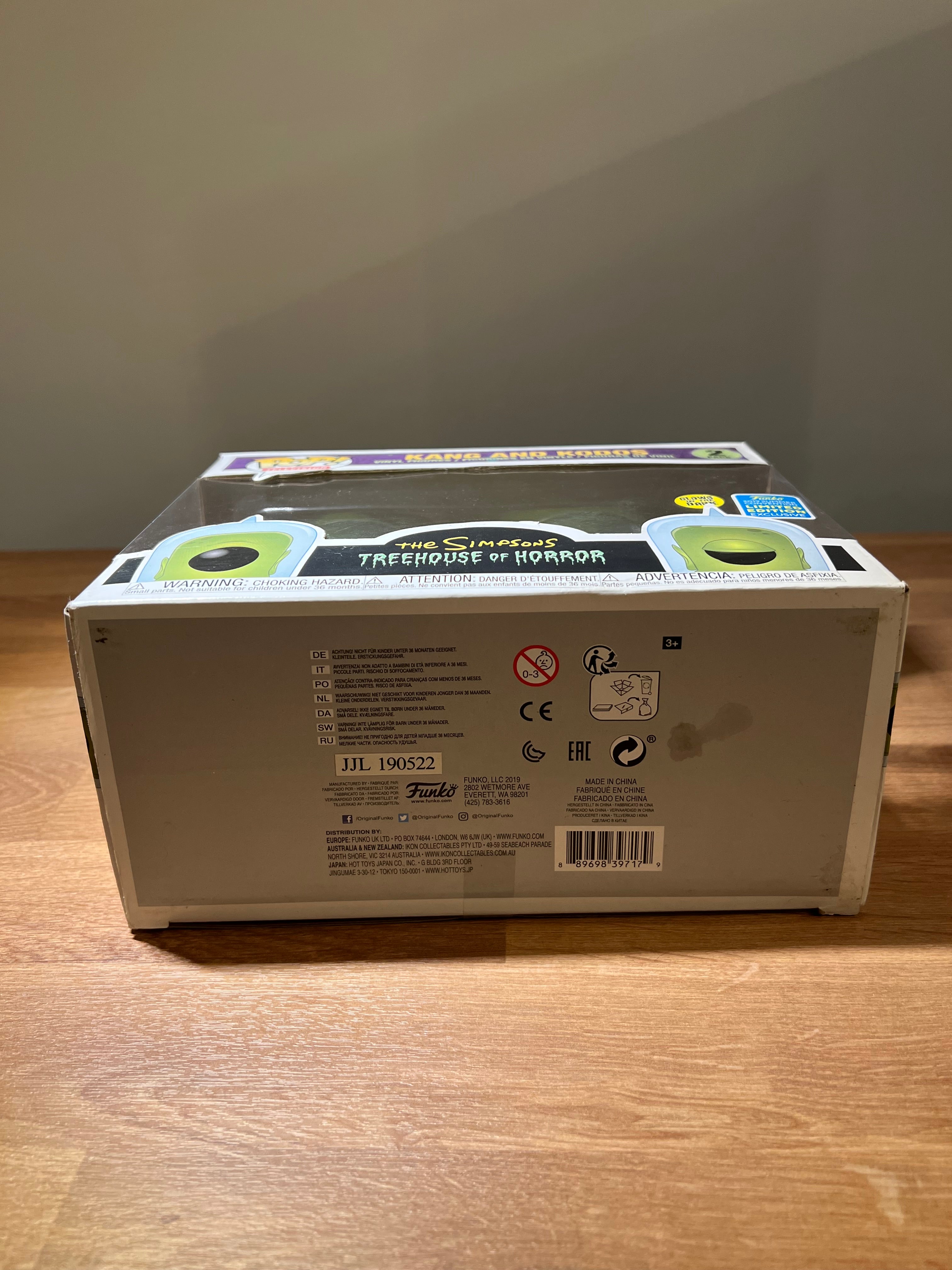 Funko Pop The Simpsons Kang And Kodos SDCC 2019 Exclusive